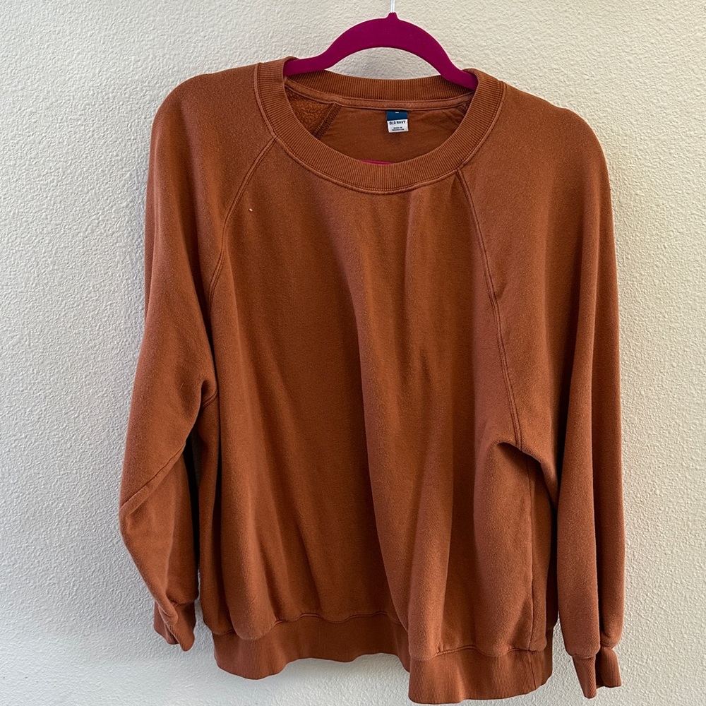 Old Navy Women's Warm Brown Sweatshirt